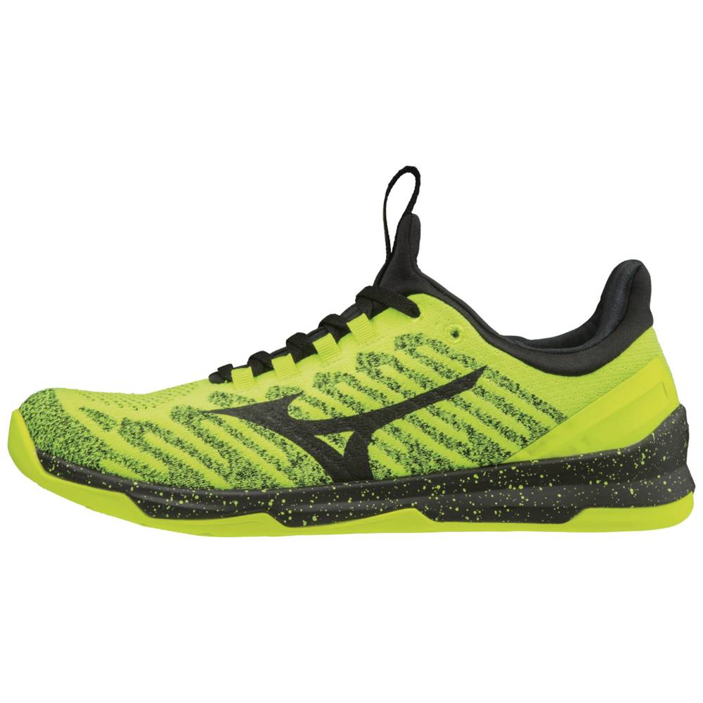 Mens Mizuno TC-01 Training Shoes Yellow/Black Philippines (VLZAIP027)